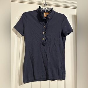 Tory Burch navy polo Small